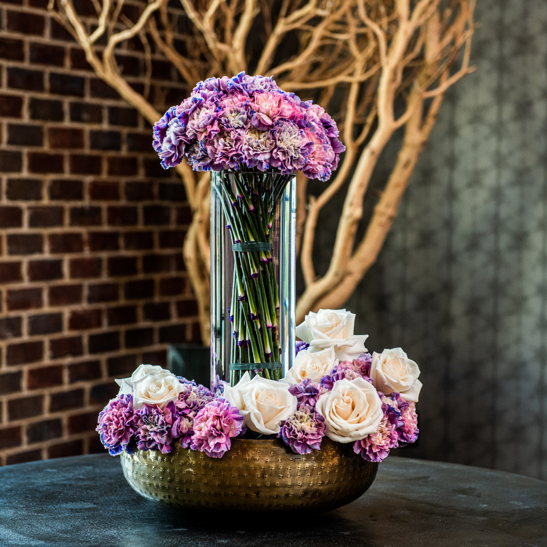 Florals for Hotels, hospitality, business, bars, retail. Luxury apartment building flowers. Charleston Hotel florist. Charleston hospitality florist. Charleston retail florist. Unique lobby design. Charleston Hotel Florist.