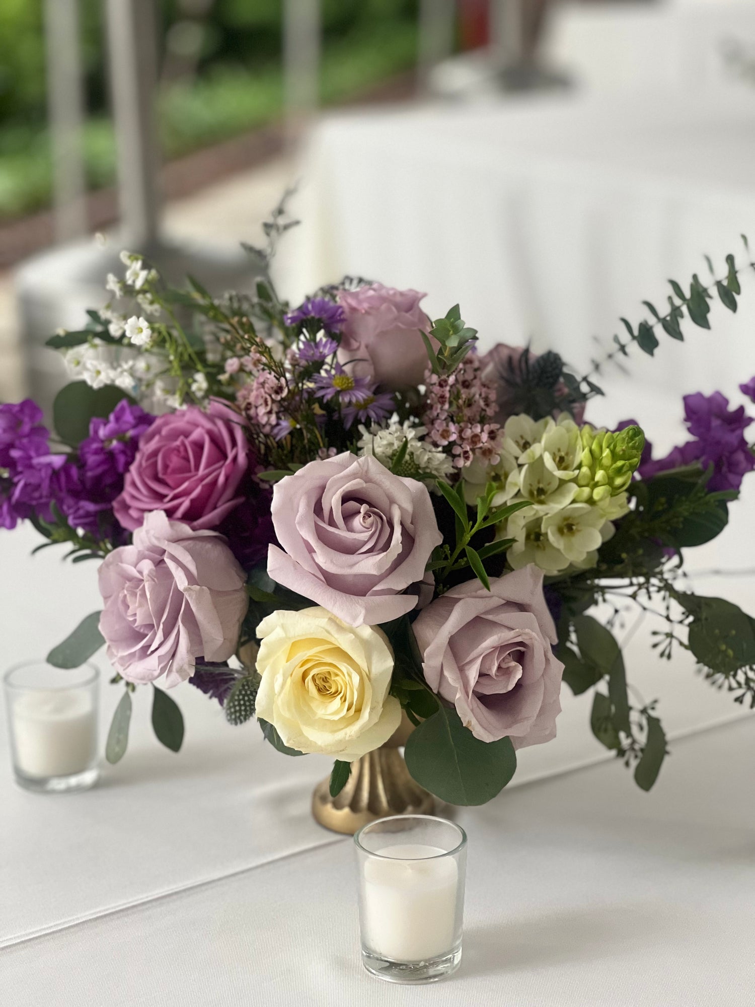 Centerpiece for event in Charleston