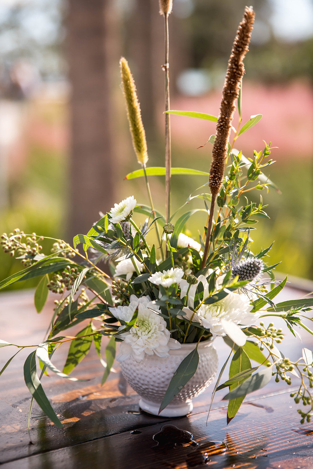 Oyster roast florals, Daniel island. Daniel island florist.